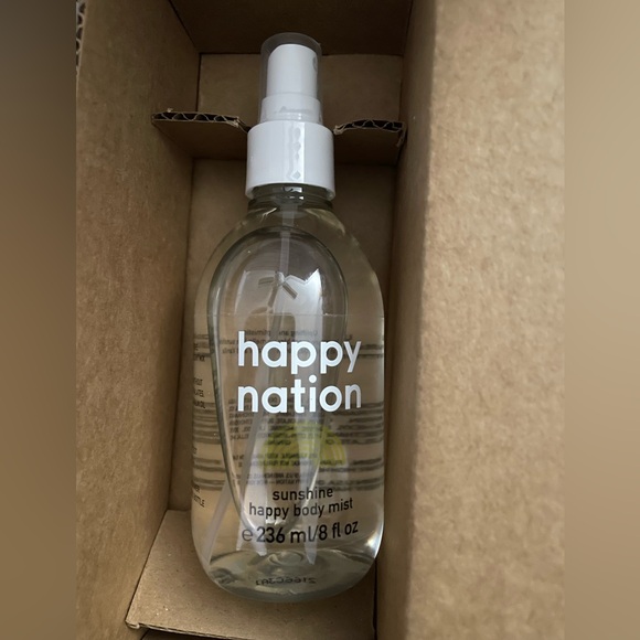 🆕 HAPPY NATION BY VICTORIA'S SECRET BODY SUNNY VIBES BODY MIST - Picture 2 of 8
